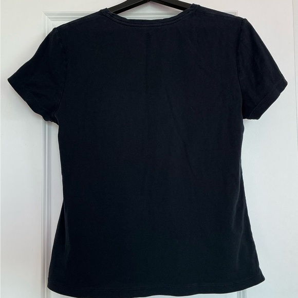 Lands' End Dark Navy Short Sleeve Tee - Picture 2 of 3